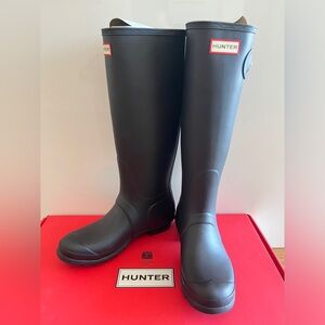 HUNTER Womens Original Tall Snow/Rain Boots Size 9